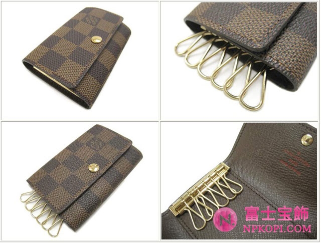 (LOUIS VUITTON)ルイヴィトンコピー ヴィトン ダミエ 6連キーケース キーホルダー N62630